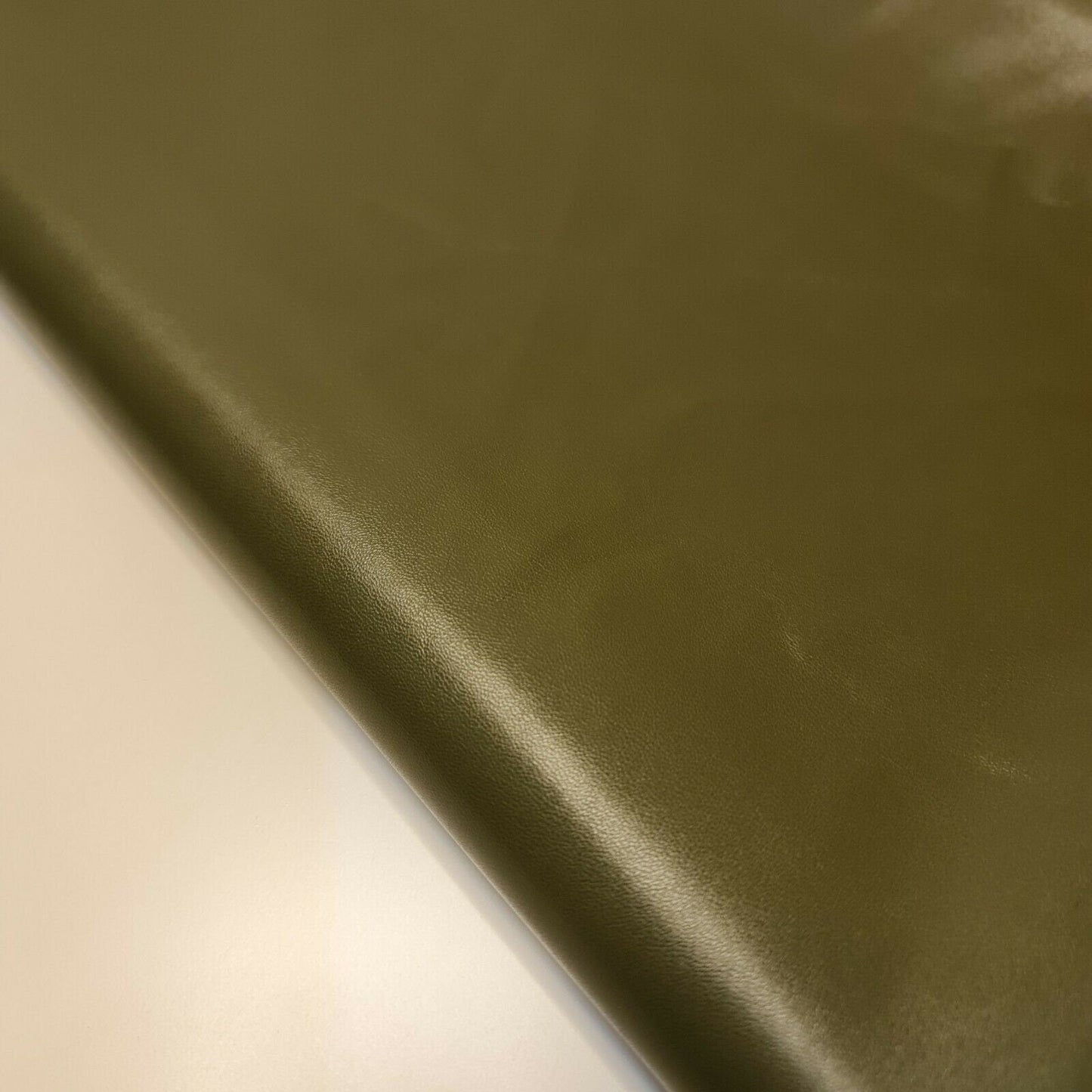 Plain Leather Look PVC Spandex Fabric – 58" Wide Stretch Faux Latex Material for Dresses & Crafts by the Metre