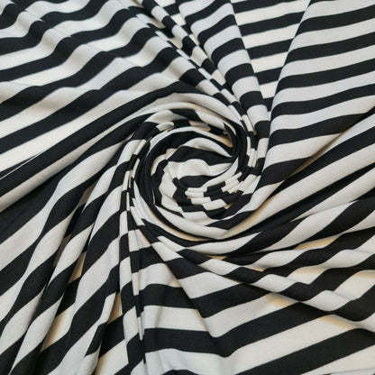 Cotton & Viscose Jersey Stretch Knit Fabric for Baby Grow, Dresses & T-Shirt Sewing