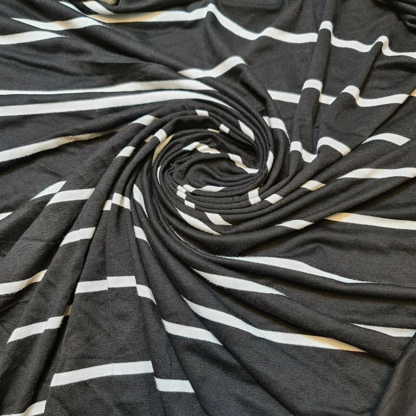 Cotton & Viscose Jersey Stretch Knit Fabric for Baby Grow, Dresses & T-Shirt Sewing