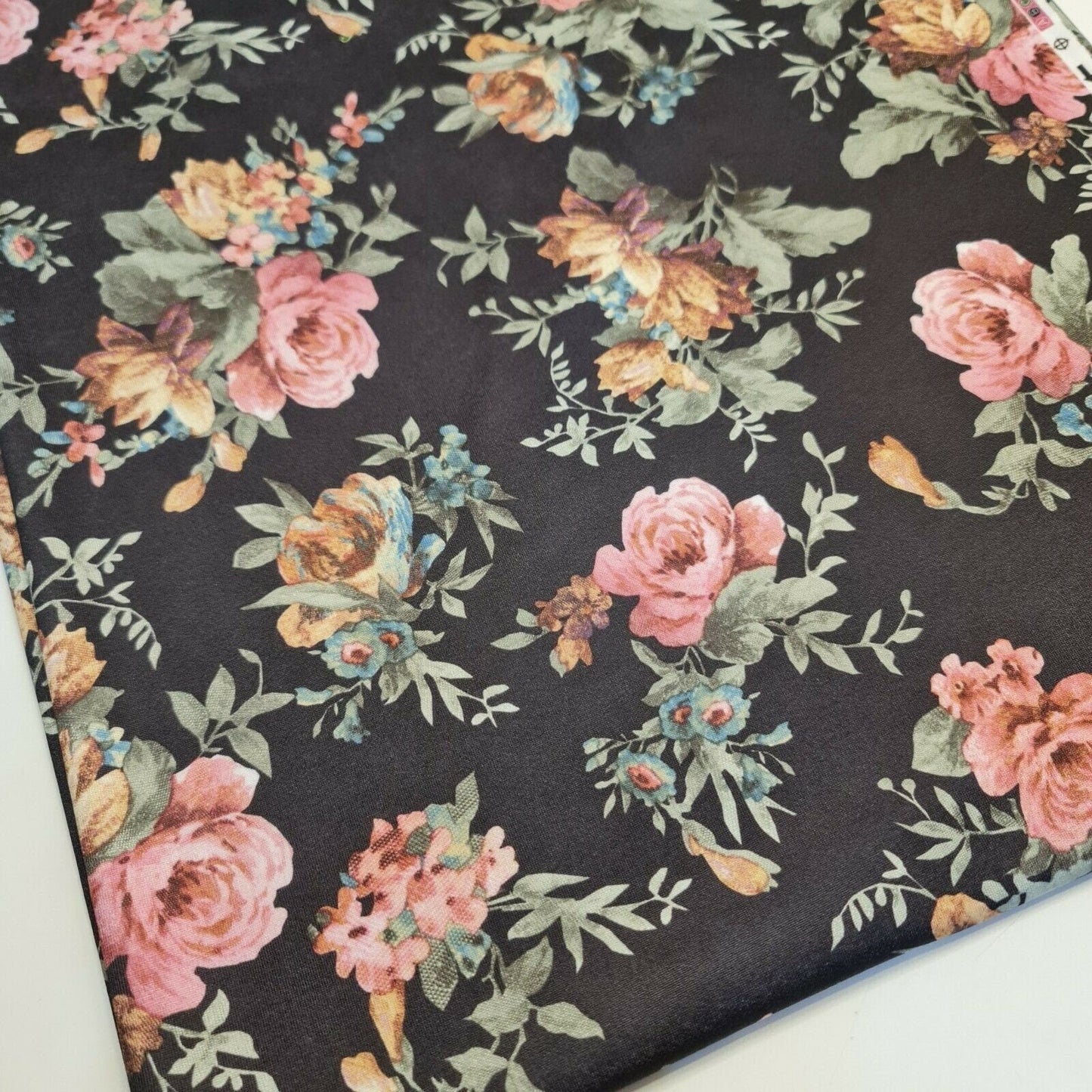 Printed ITY Jersey Fabric – 58" Wide Nylon Lycra 4-Way Stretch Spandex for Dresses & Swimwear