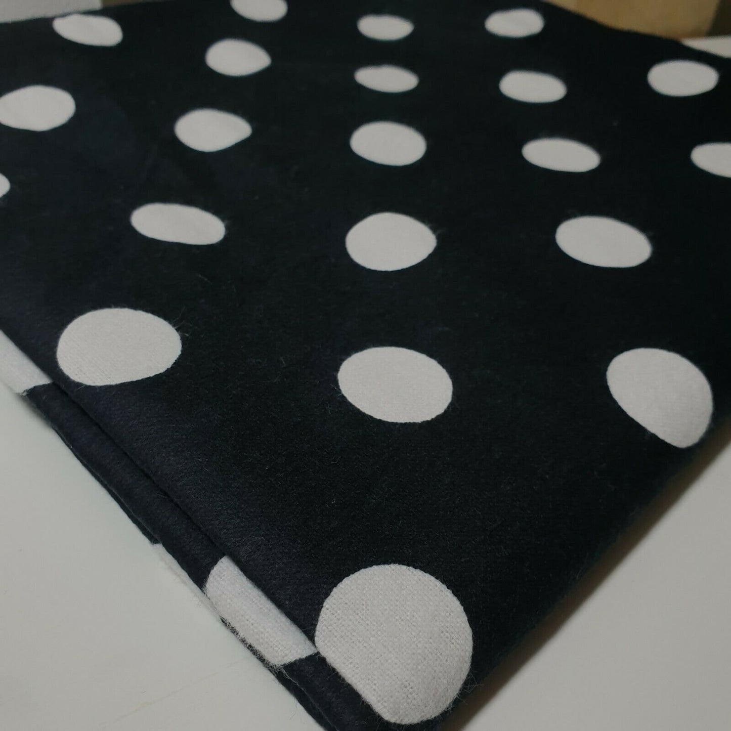 100% Cotton Brushed Flannel Winceyette Fabric – 44" Wide Printed Material for Quilting & Sewing Projects