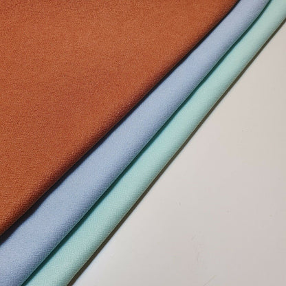 Plain Solid ITY Jersey Fabric – 58" Wide Nylon Lycra 4-Way Stretch Spandex Dress & Swim Material