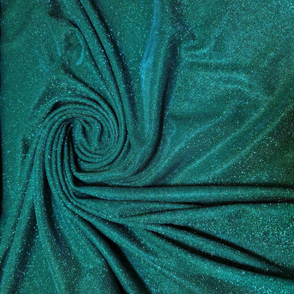 Shimmer Moonlight Stretch Glitter Nylon Fabric – 58" Wide Stardust Backdrop, Dress & Craft Material