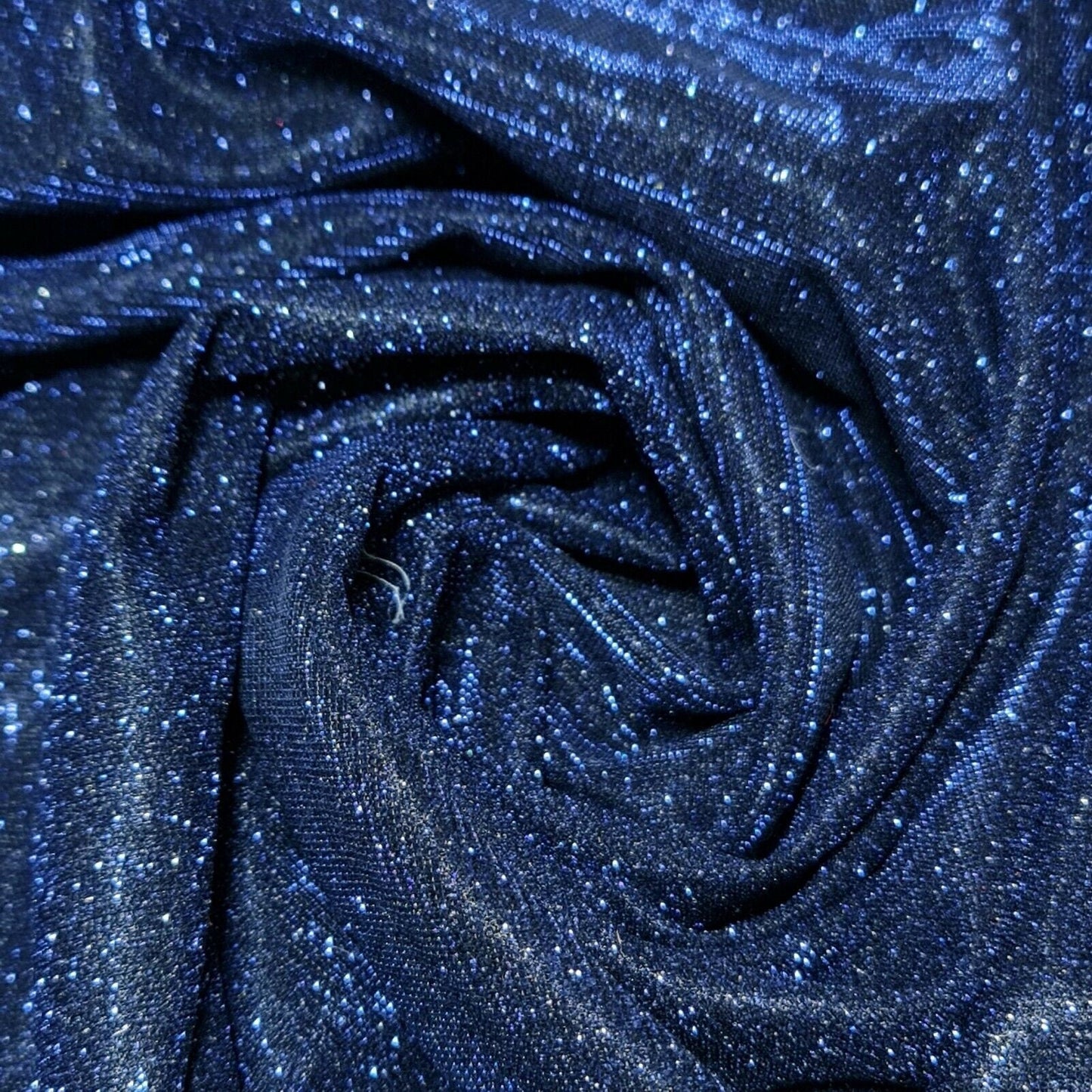 Shimmer Moonlight Stretch Glitter Nylon Fabric – 58" Wide Stardust Backdrop, Dress & Craft Material