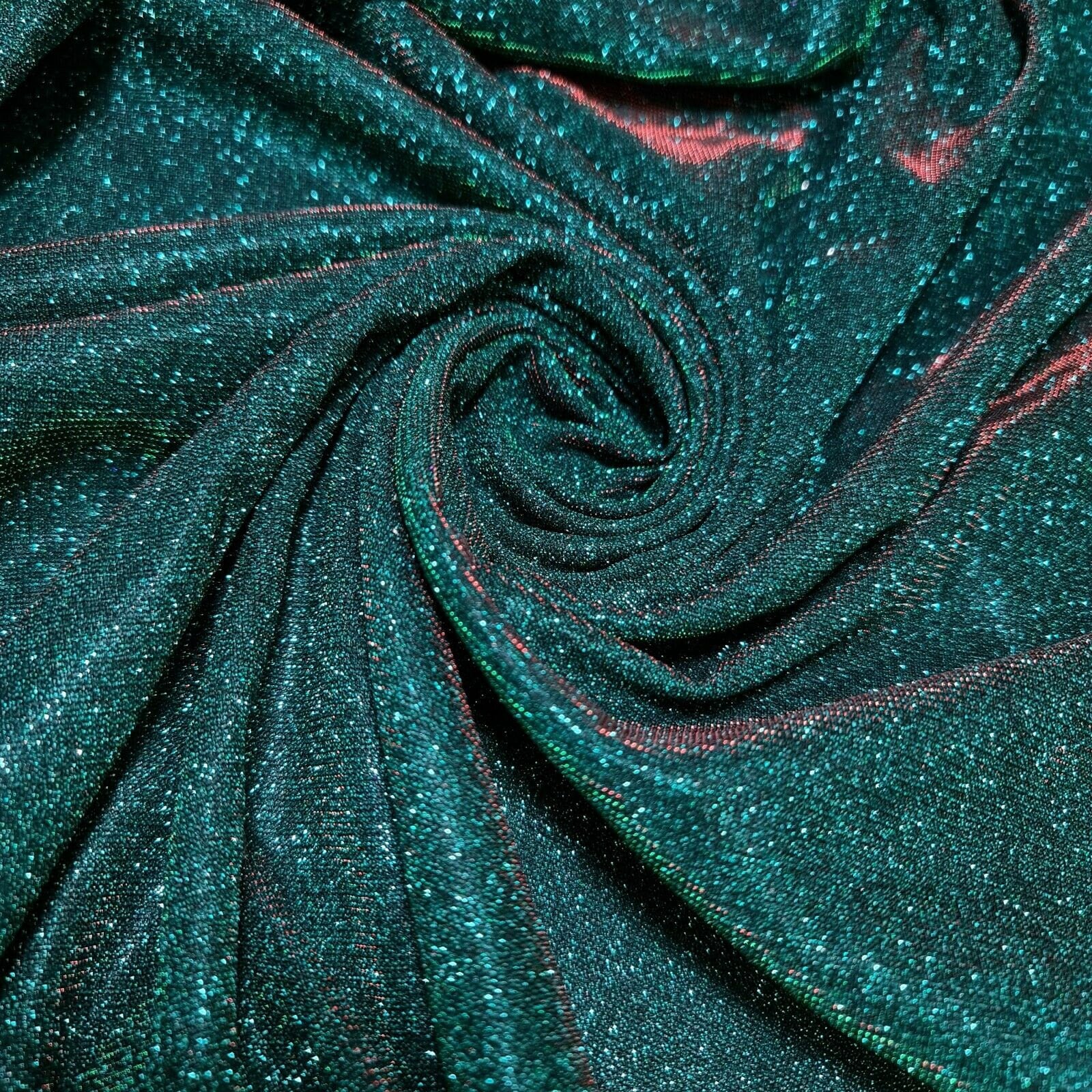 Shimmer Moonlight Stretch Glitter Nylon Fabric – 58