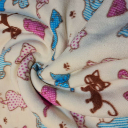 Polar Fleece Fabric – 58" Wide Premium Anti-Pill Soft Warm Material in Solid & Printed Designs