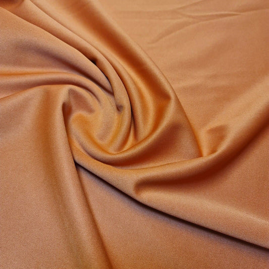 Scuba Crepe 4-Way Stretch Fabric | Solid Colors Elastane Jersey for Dresses & Crafts