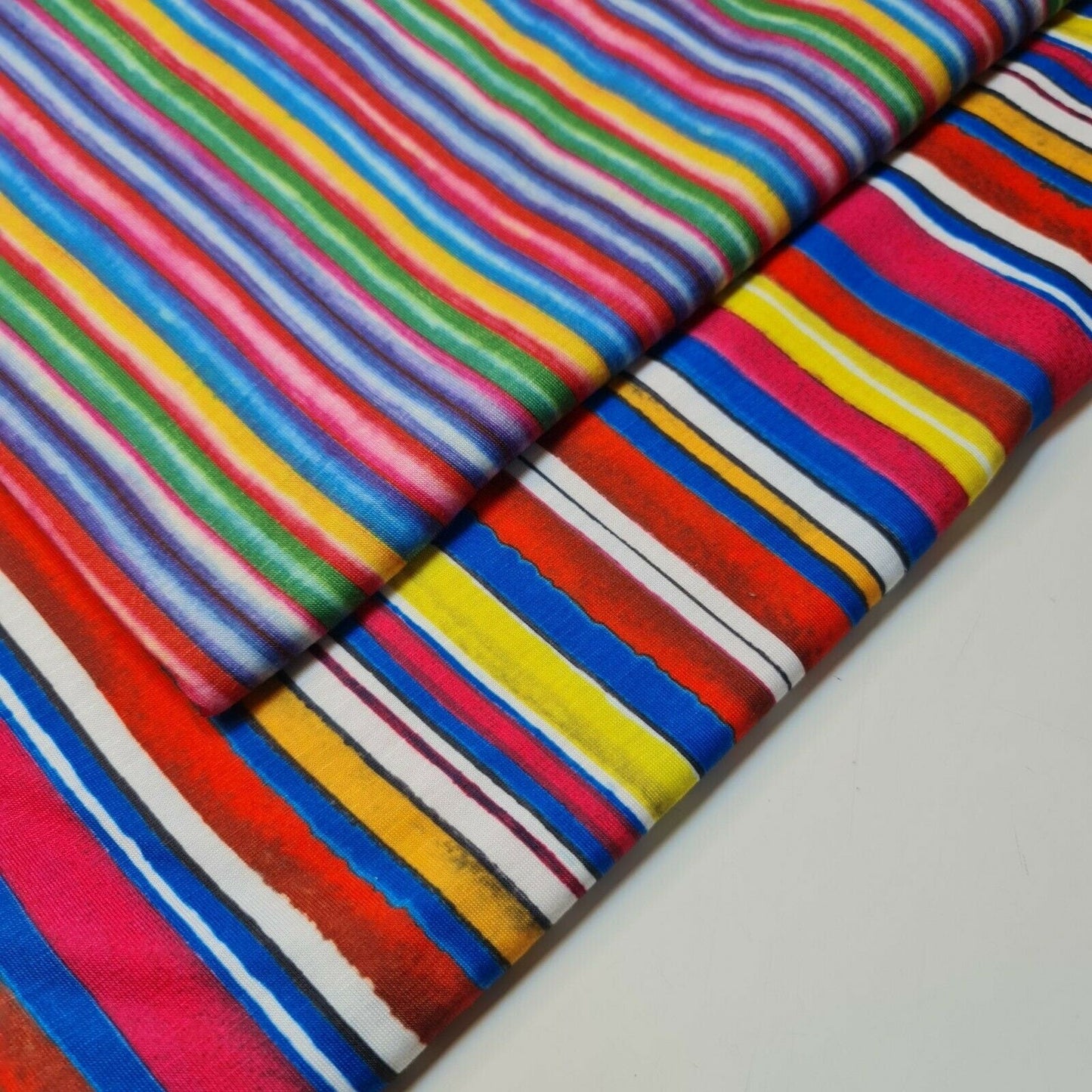 Cotton & Viscose Jersey Stretch Knit Fabric for Baby Grow, Dresses & T-Shirt Sewing