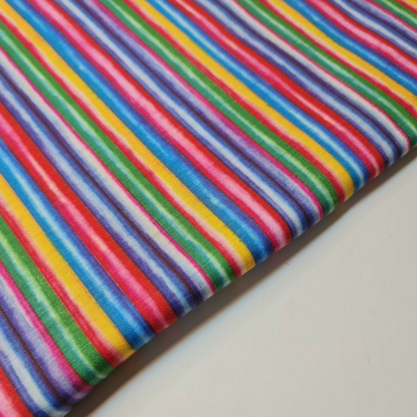 Cotton & Viscose Jersey Stretch Knit Fabric for Baby Grow, Dresses & T-Shirt Sewing