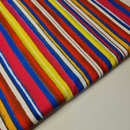 Cotton & Viscose Jersey Stretch Knit Fabric for Baby Grow, Dresses & T-Shirt Sewing