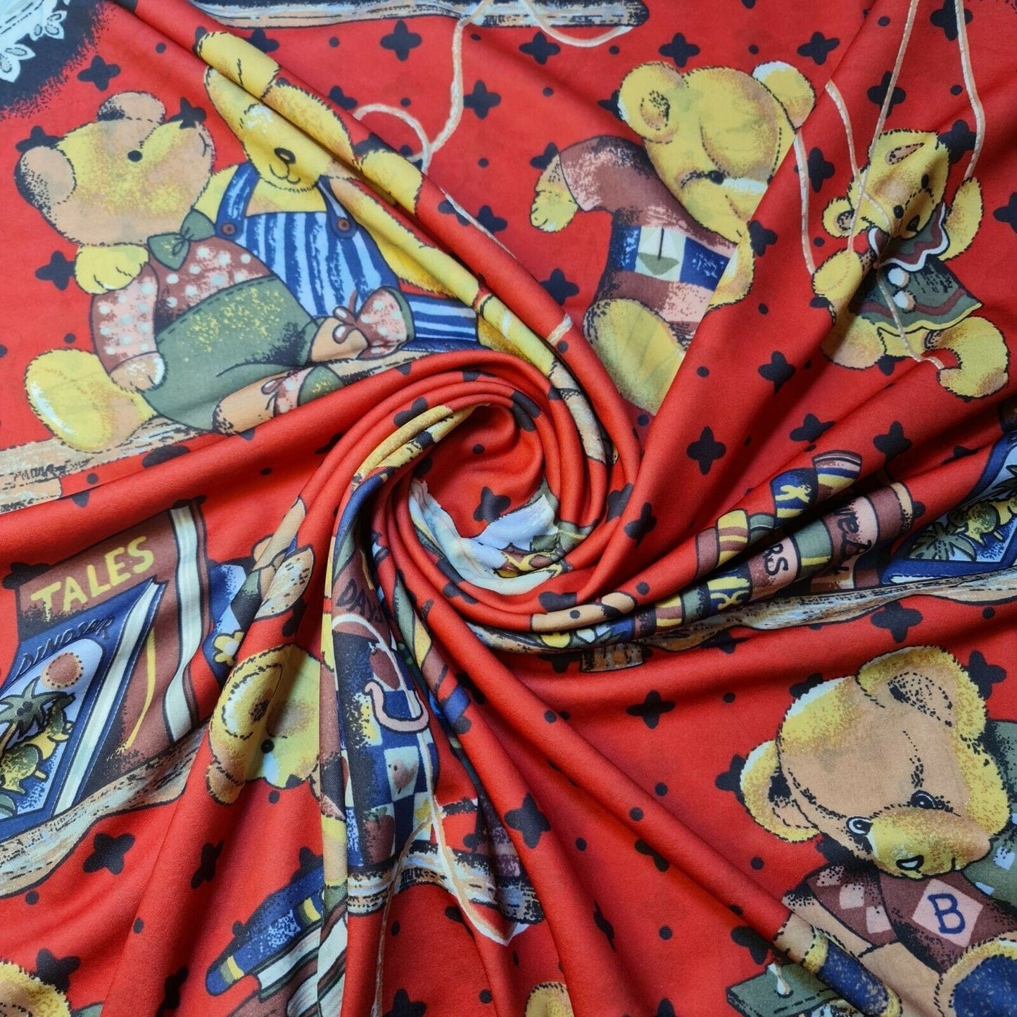 Scuba & Scuba Crepe Jersey Stretch Fabric | Printed Dress & Craft Material – Tartan, Floral, Paisley, Novelty Designs