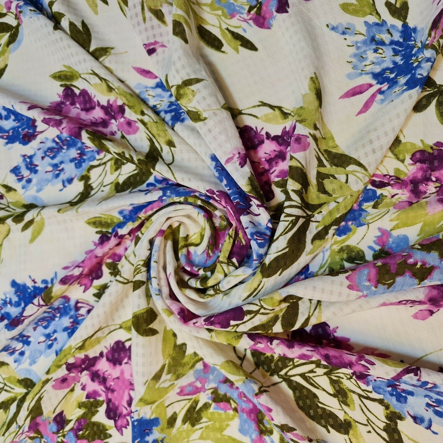 Floral, Polka, Animal & Paisley Printed Fabric – 58" Wide Georgette, Chiffon & Crepe Dress Material
