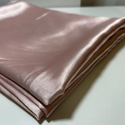 Silky Charmeuse Satin Fabric – 44" Wide Luxury Glossy Silk-Like Weave for Bridal Dress, Draping & Décor