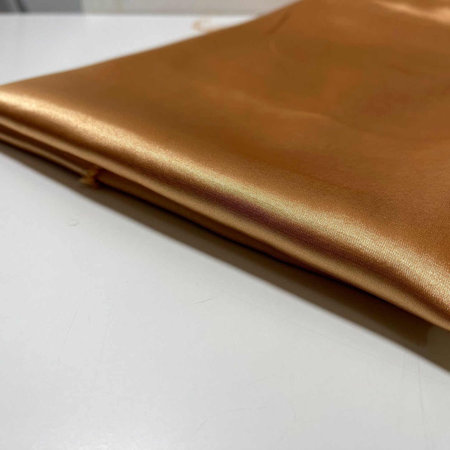 Silky Charmeuse Satin Fabric – 44" Wide Luxury Glossy Silk-Like Weave for Bridal Dress, Draping & Décor