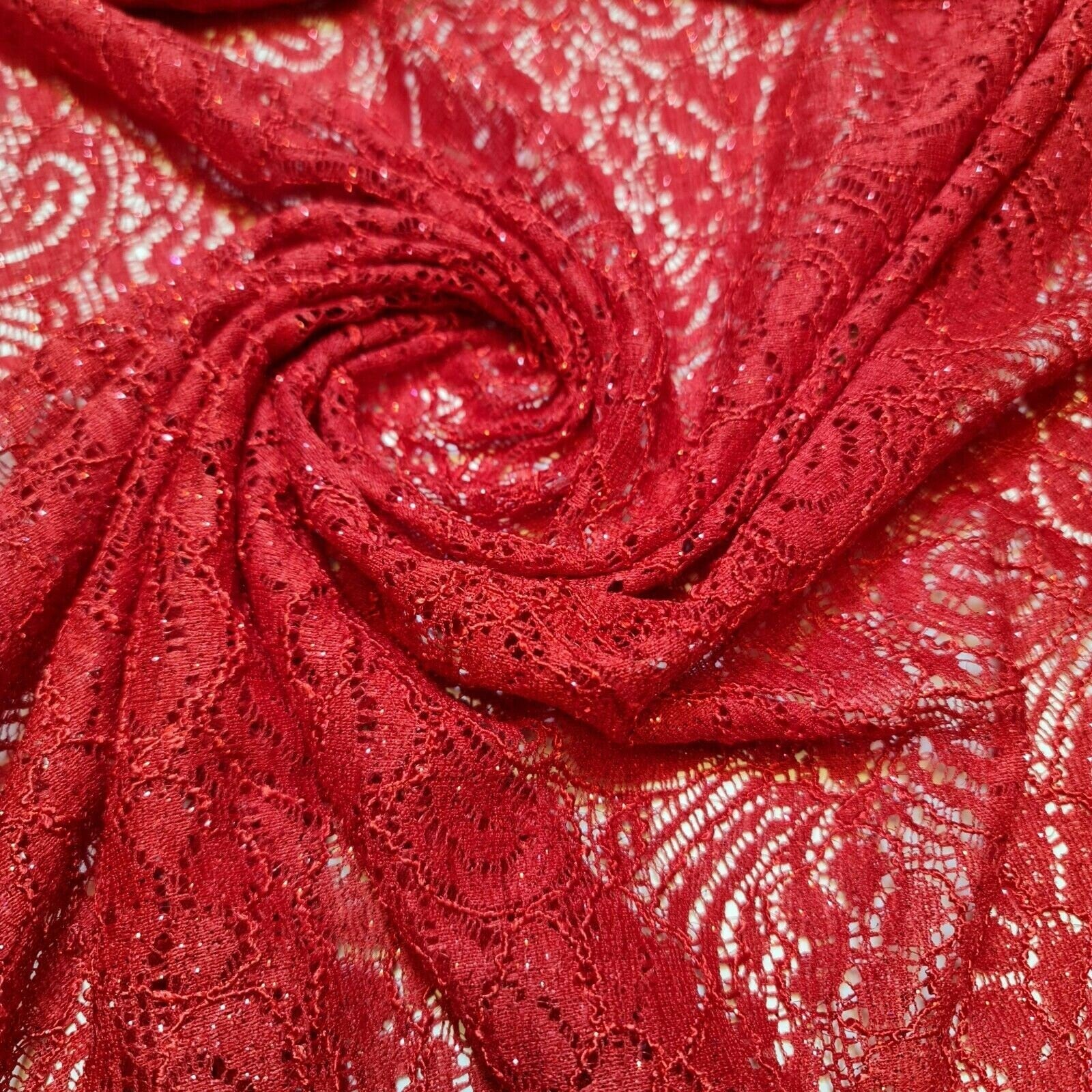 Cord Lace Crochet Fabric – 58