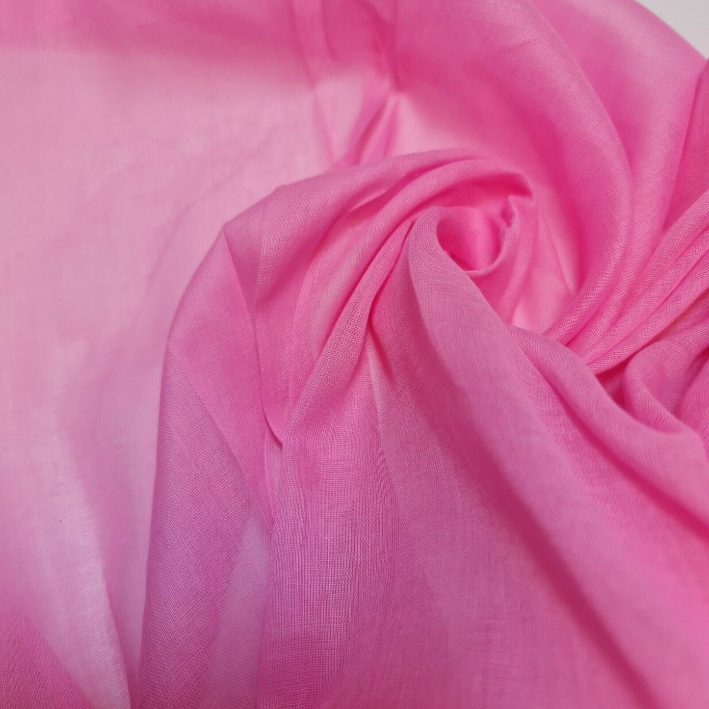 100% Cotton Muslin Fabric – Sheer Gauze Plain Weave for Dress Lining, Crafts & Cheesecloth