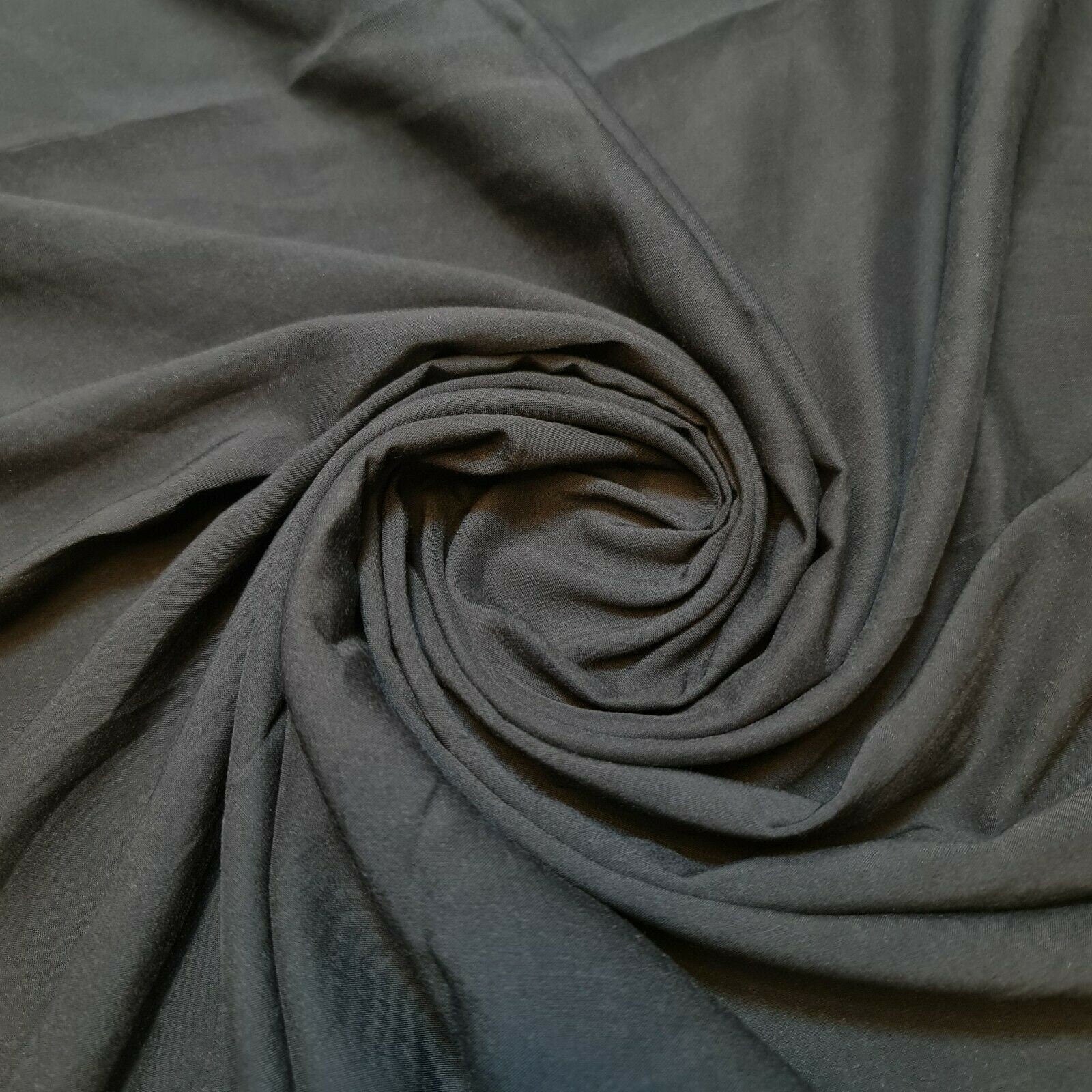 Poly Viscose/ Cotton Plain Fabric Non Stretch Dress Craft Material 58