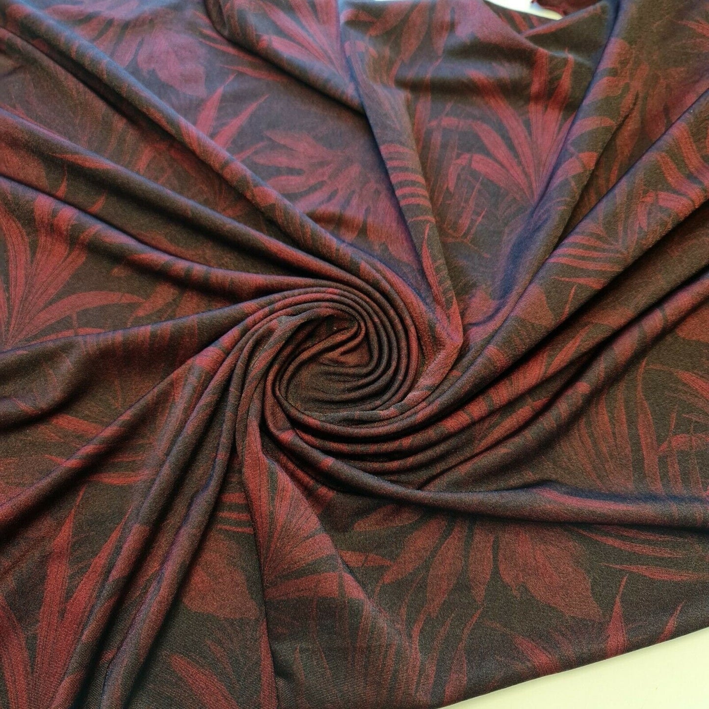 Printed ITY Jersey Fabric – 58" Wide Nylon Lycra 4-Way Stretch Spandex for Dresses & Swimwear