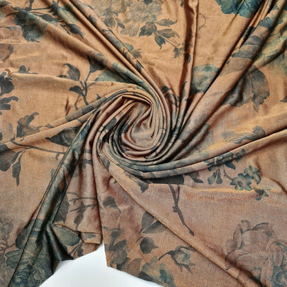 Printed ITY Jersey Fabric – 58" Wide Nylon Lycra 4-Way Stretch Spandex for Dresses & Swimwear