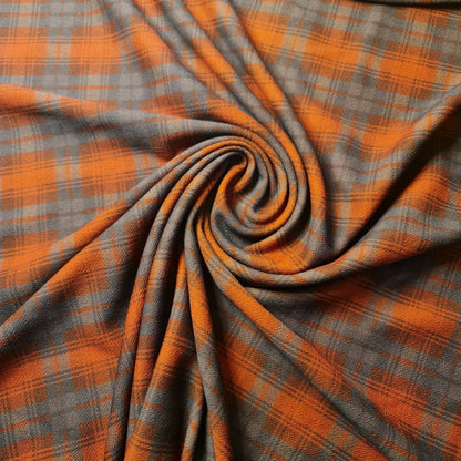 Scuba & Scuba Crepe Jersey Stretch Fabric | Printed Dress & Craft Material – Tartan, Floral, Paisley, Novelty Designs