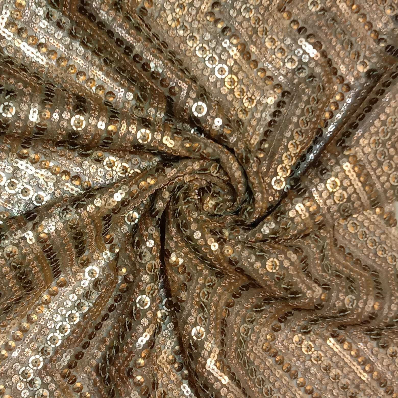Sabyasachi Non-Stretch Net Mesh Fabric – 44