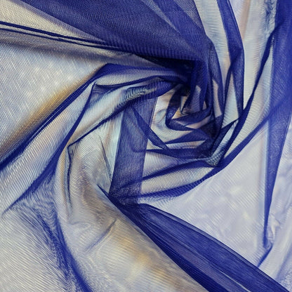 Premium Power Net Fabric – 58" Wide 2-Way Stretch Mesh Sheer Lining & Dress Material