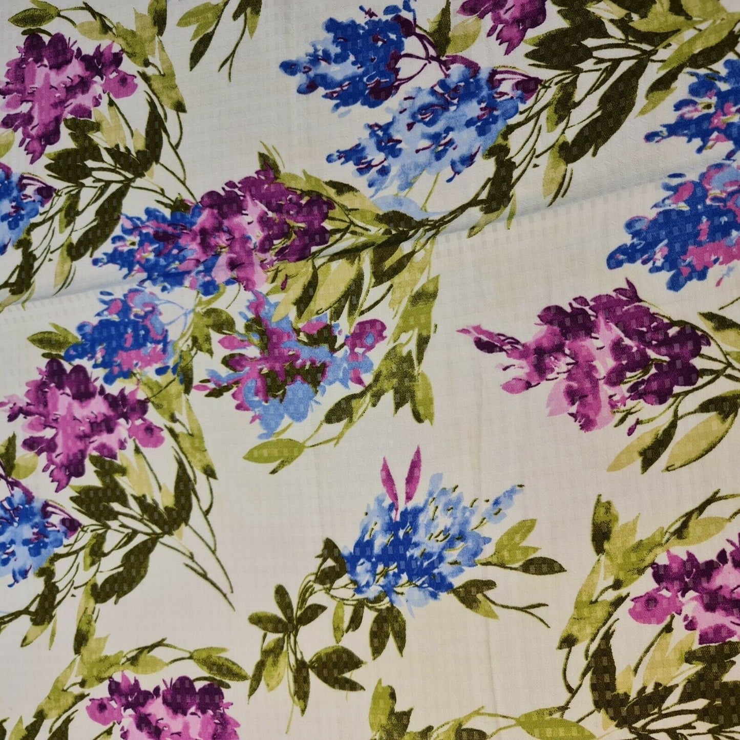 Floral, Polka, Animal & Paisley Printed Fabric – 58" Wide Georgette, Chiffon & Crepe Dress Material