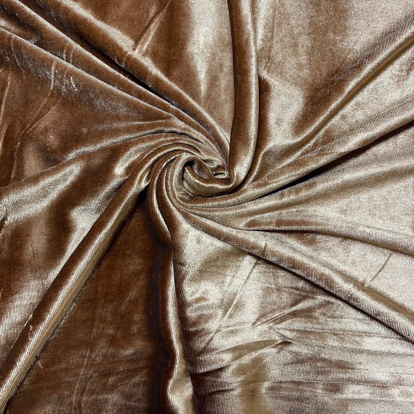 Plain Velvet / Soft Velour Fabric – 58" Wide Premium Stretch Material for Dresses & Crafts