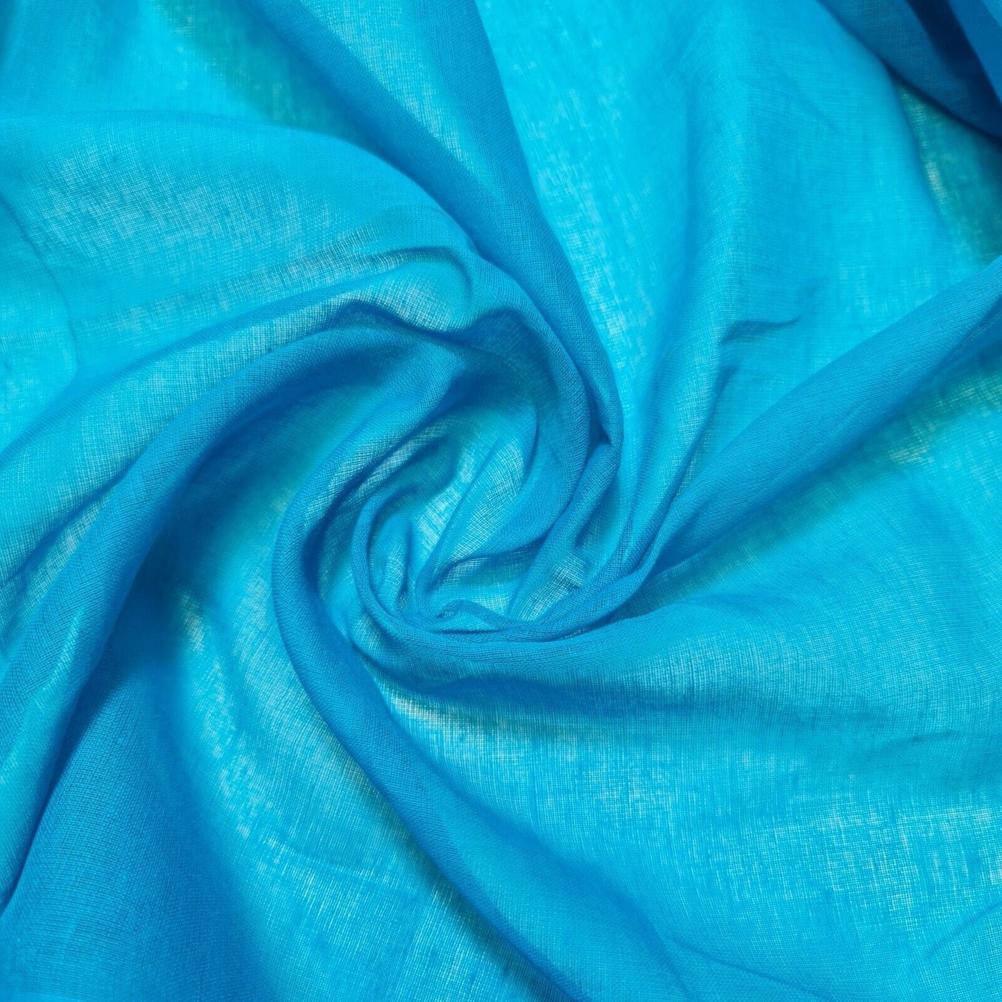 100% Cotton Muslin Fabric – Sheer Gauze Plain Weave for Dress Lining, Crafts & Cheesecloth