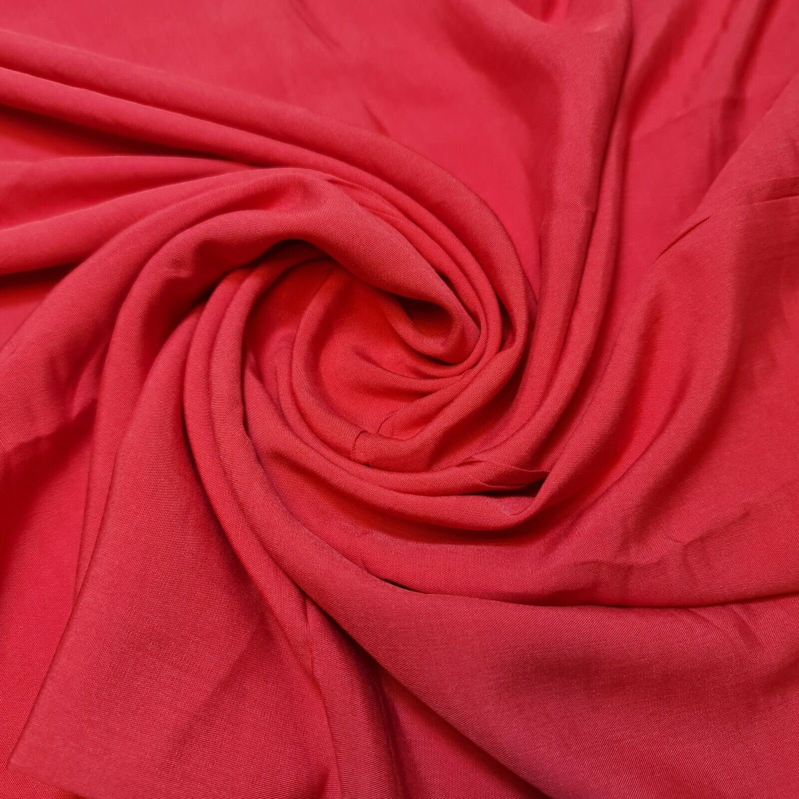 Poly Viscose/ Cotton Plain Fabric Non Stretch Dress Craft Material 58