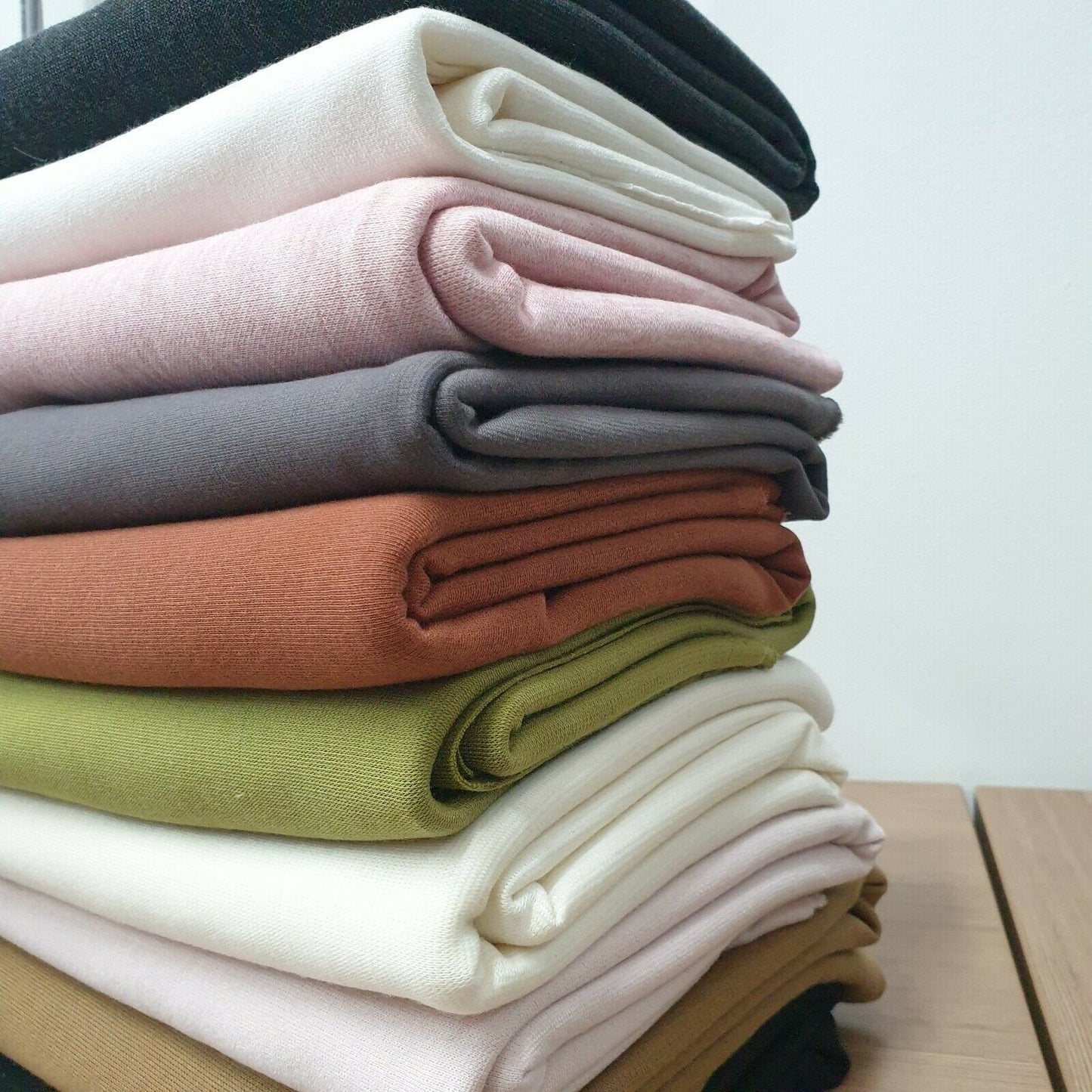 Ponte Roma Jersey 4-Way Stretch Fabric – 58" Wide Plain & Printed Viscose, Rayon & Spandex Dress Material