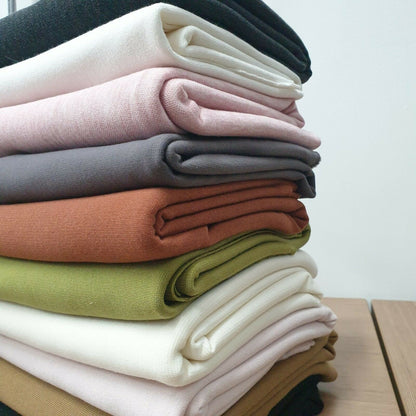 Ponte Roma Jersey 4-Way Stretch Fabric – 58" Wide Plain & Printed Viscose, Rayon & Spandex Dress Material