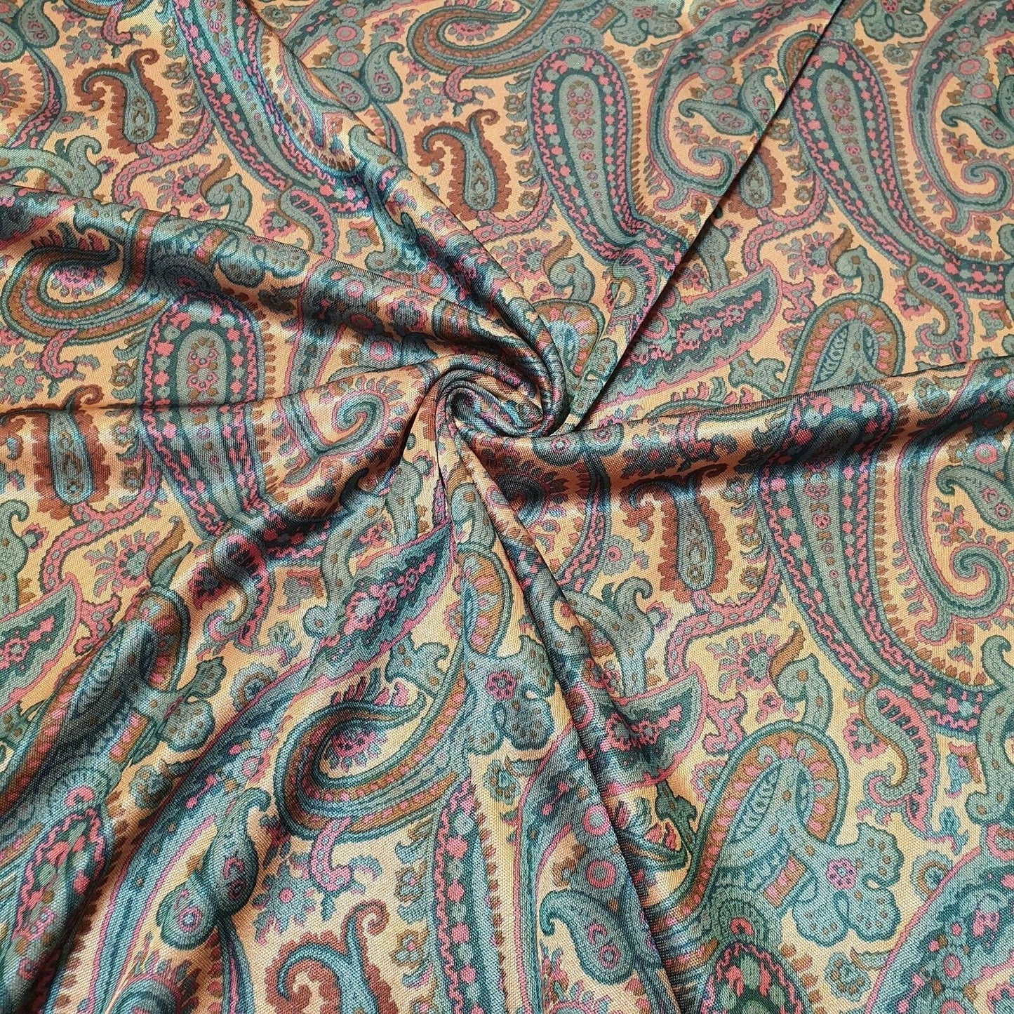 Printed ITY Jersey Fabric – 58" Wide Nylon Lycra 4-Way Stretch Spandex for Dresses & Swimwear