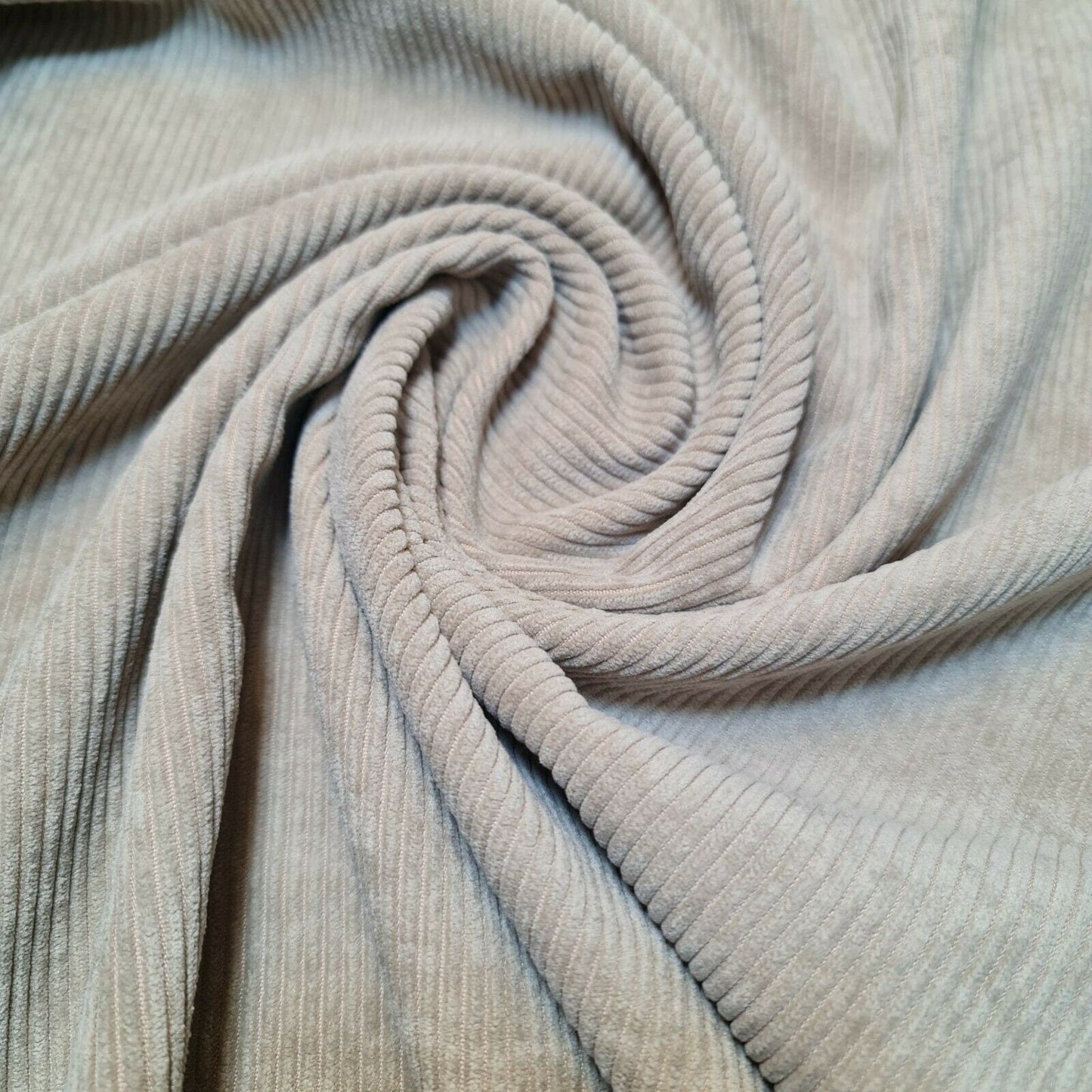 Italian 100% Cotton Velvet Corduroy Fabric – 58" Wide Plain & Printed Jumbo / Needle Cord for Upholstery & Dressmaking