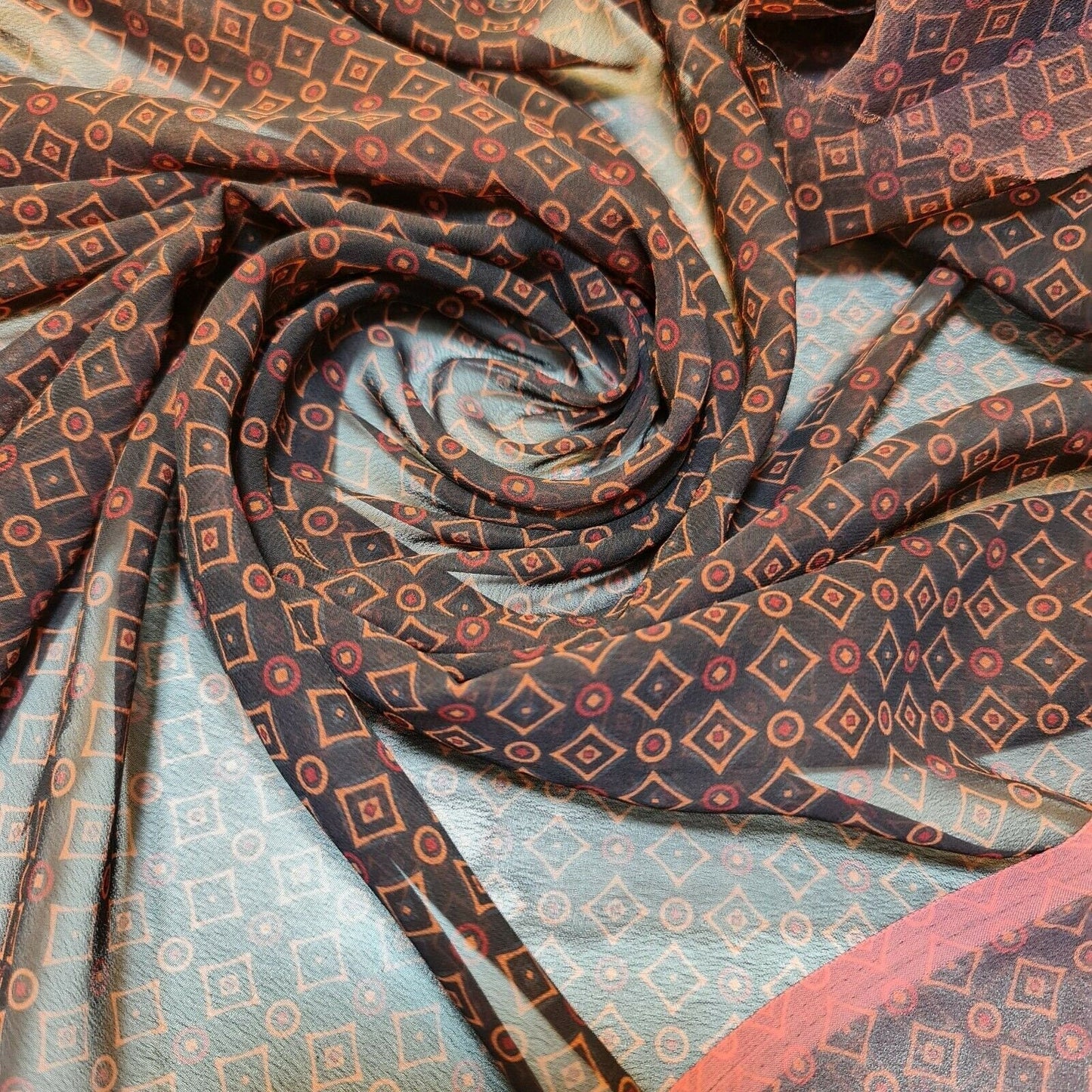 Floral, Polka, Animal & Paisley Printed Fabric – 58" Wide Georgette, Chiffon & Crepe Dress Material