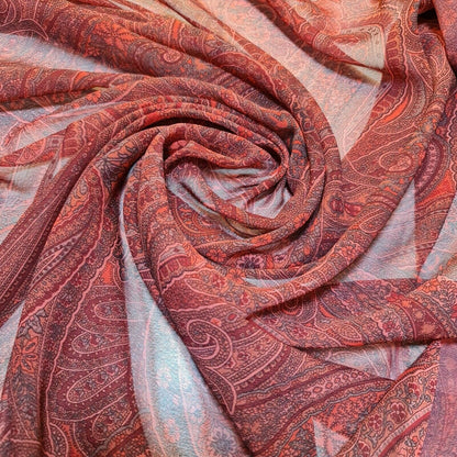 Floral, Polka, Animal & Paisley Printed Fabric – 58" Wide Georgette, Chiffon & Crepe Dress Material