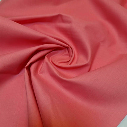 100% Cotton Voile Rubia Cambric Mercerised Plain Craft Dress Lining Fabric 44"