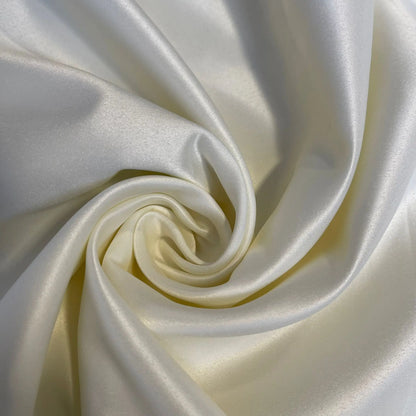 Lightweight Wedding Dull Duchess Satin Fabric | 58" (147cm) Wide Bridal Gown & Dressmaking Material – Sold by the Metre
