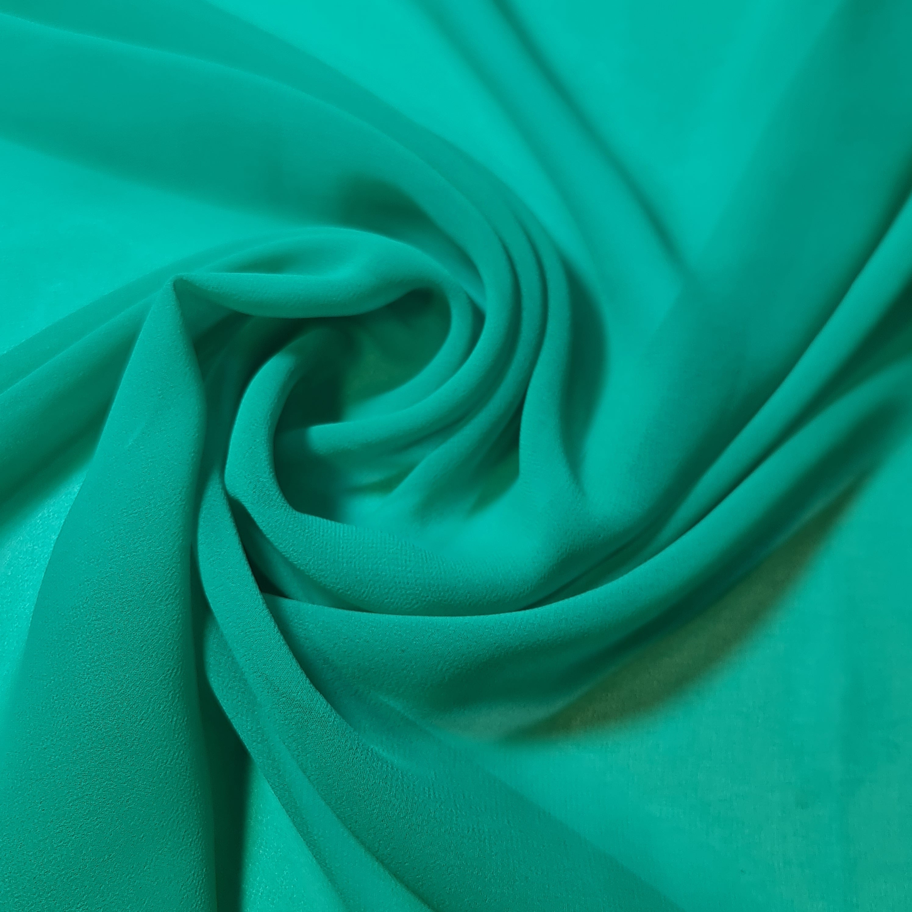 Chiffon Sheer Plain Soft Polyester Fabric – 44