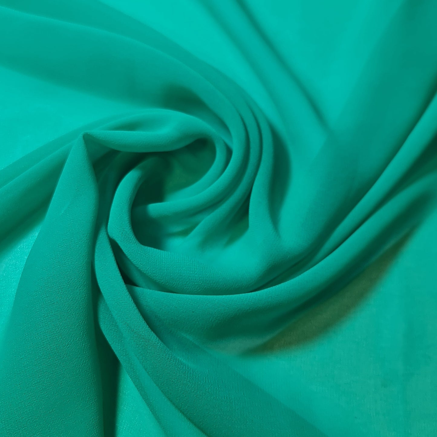 Chiffon Sheer Plain Soft Polyester Fabric – 44" Wide for Wedding, Dress & Craft – 30m Bolt/Roll