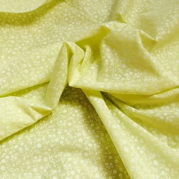Paste Floral Printed Polycotton Fabric | 44" (112cm) Wide Dressmaking & Craft Material – Sold by the Metre