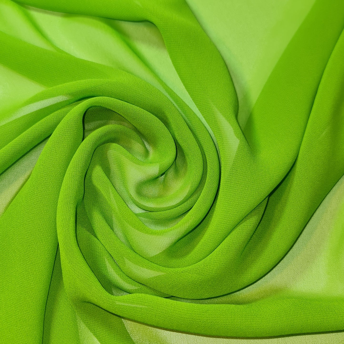 Chiffon Sheer Plain Soft Polyester Fabric – 44" Wide for Wedding, Dress & Craft – 30m Bolt/Roll