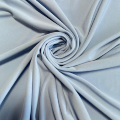 Plain Solid ITY Jersey Fabric – 58" Wide Nylon Lycra 4-Way Stretch Spandex Dress & Swim Material