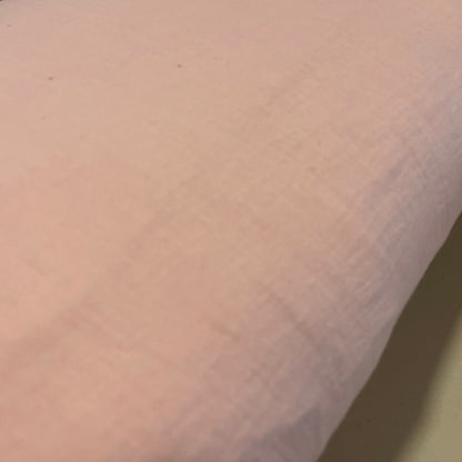 Double Gauze 100% Cotton Fabric – 58" Wide Soft Muslin Material for Dresses, Baby Clothes & Crafts