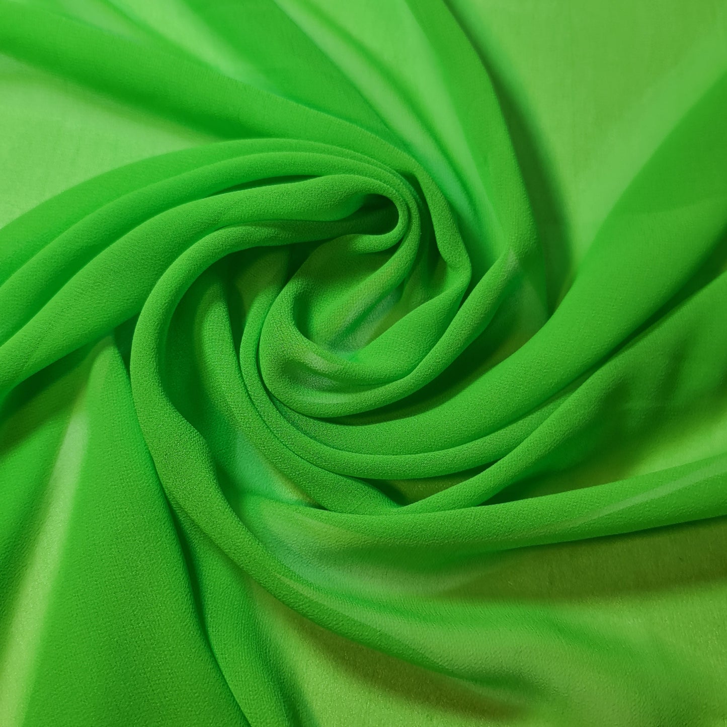 Chiffon Sheer Plain Soft Polyester Fabric – 44" Wide for Wedding, Dress & Craft – 30m Bolt/Roll