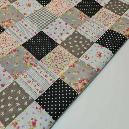 Printed Polycotton Fabric – 44" Wide – Floral, Animal, Nautical, Stars, Stripes, Fruit & Seasonal Craft Material by the Metre