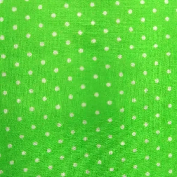 Polka Dot & Pin Spot Polycotton Fabric | 44" (112cm) Wide Spotty Dressmaking & Craft Material – Sold by the Metre