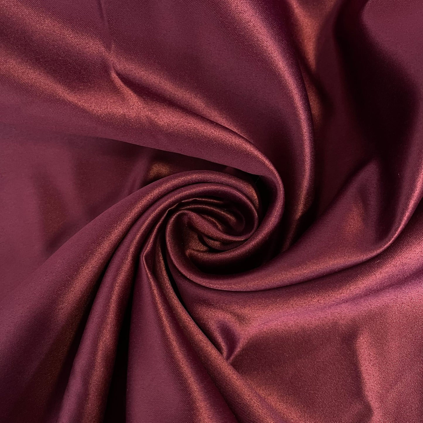 Light Weight Wedding Dull Duchess Satin Fabric Bridal Gown Dress Material 58" Wide By The Meter  Plum