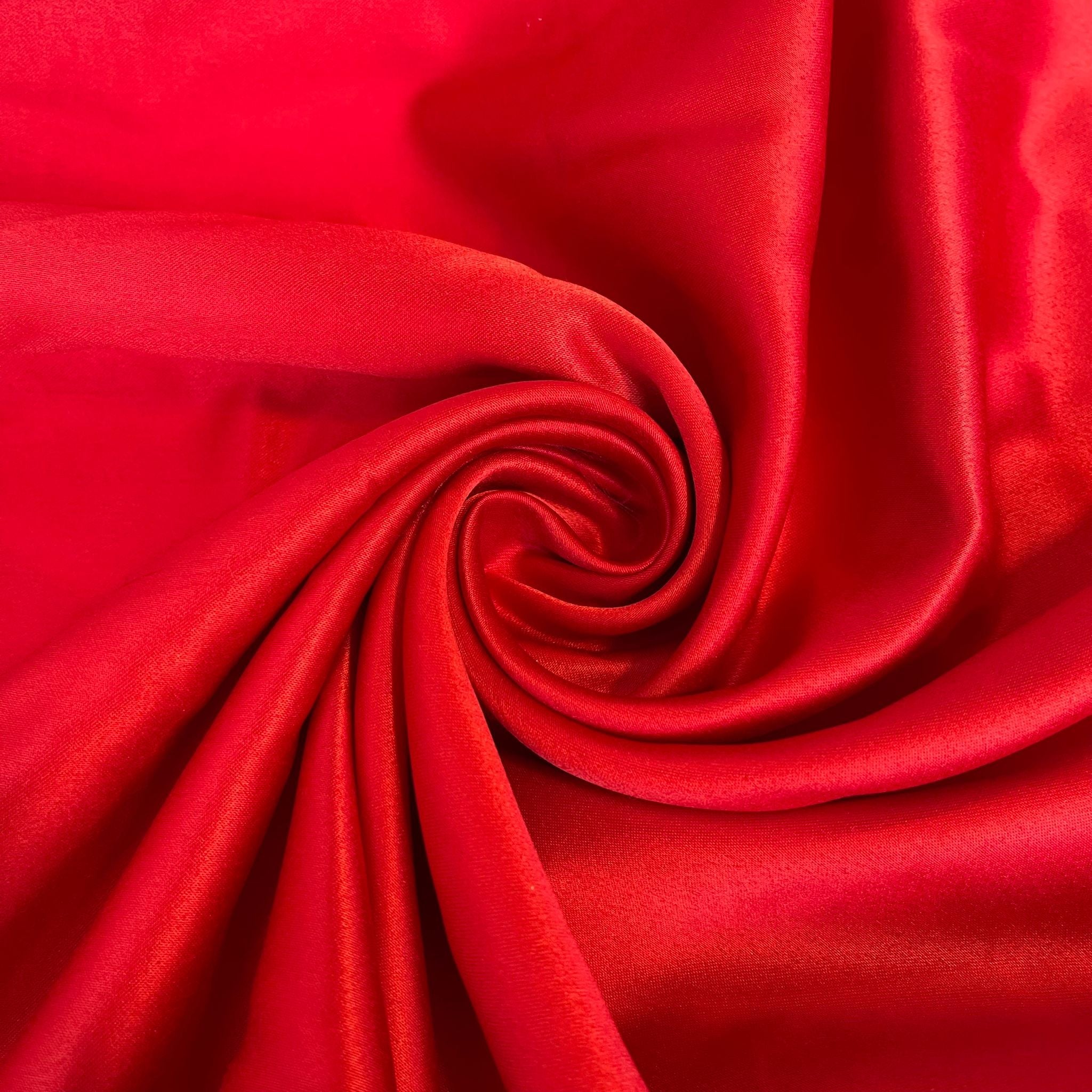 Light Weight Wedding Dull Duchess Satin Fabric Bridal Gown Dress Material 58