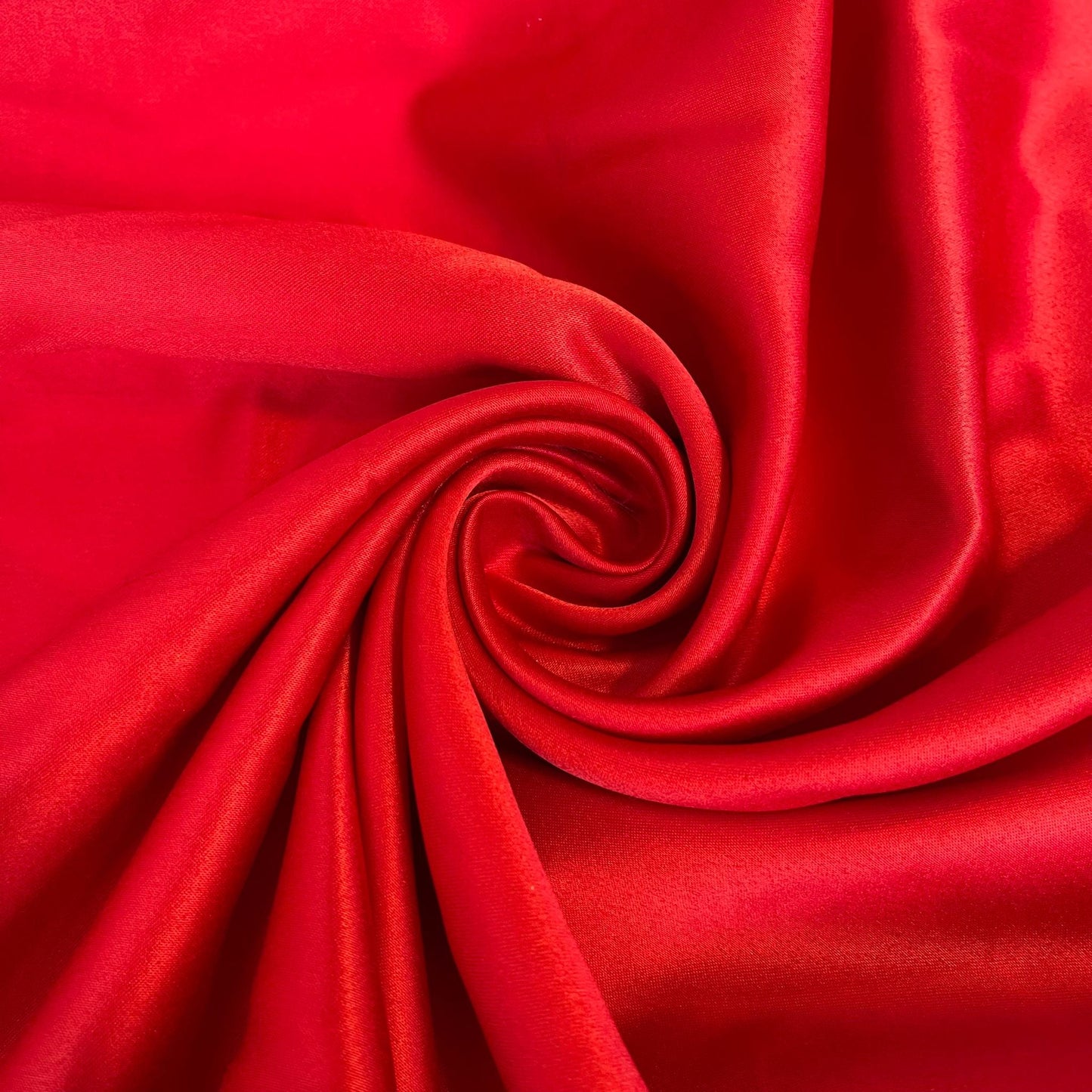 Light Weight Wedding Dull Duchess Satin Fabric Bridal Gown Dress Material 58" Wide By The Meter  Red